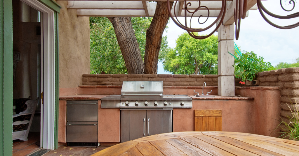 Outdoor Kitchen Storage