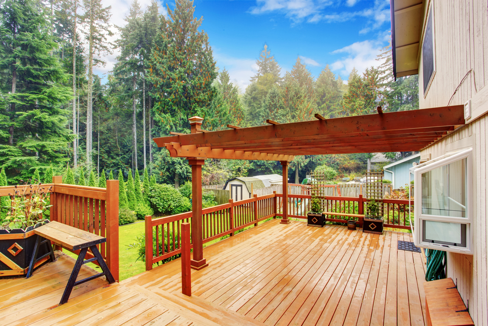 Attached Pergola