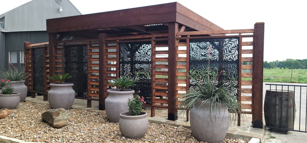 Custom Patio & Pergola by H3 Outdoor Design in Bryan, Tx