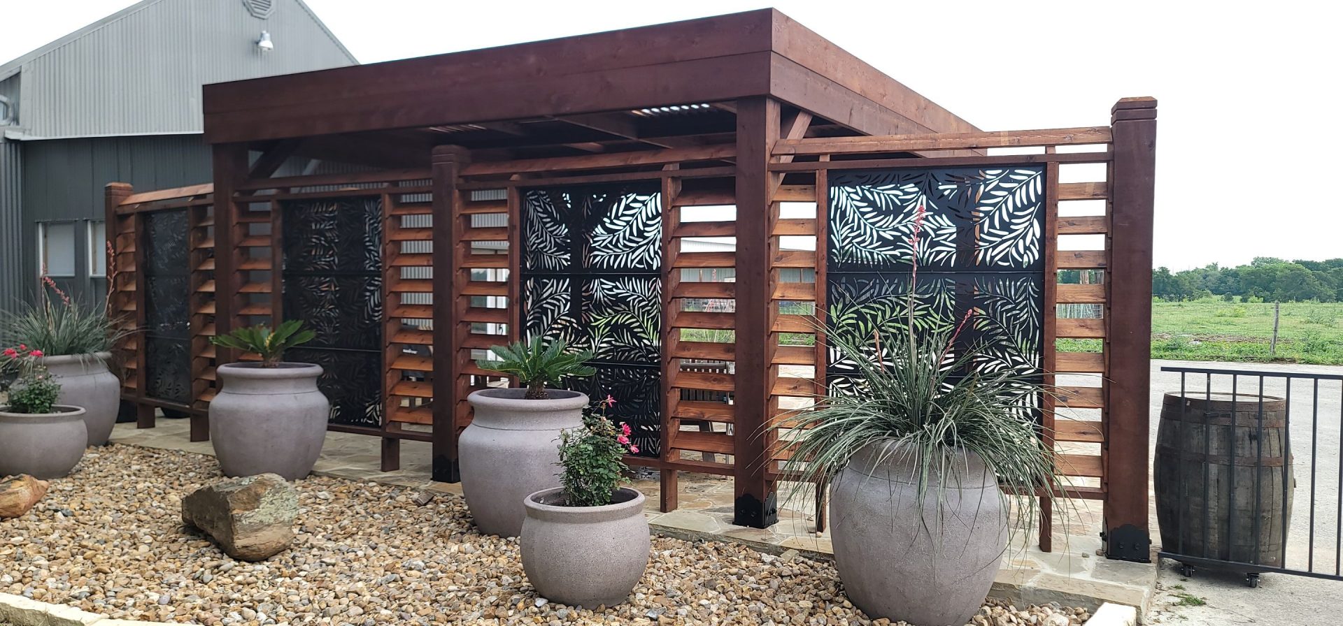 Custom Patio & Pergola by H3 Outdoor Design in Bryan, Tx