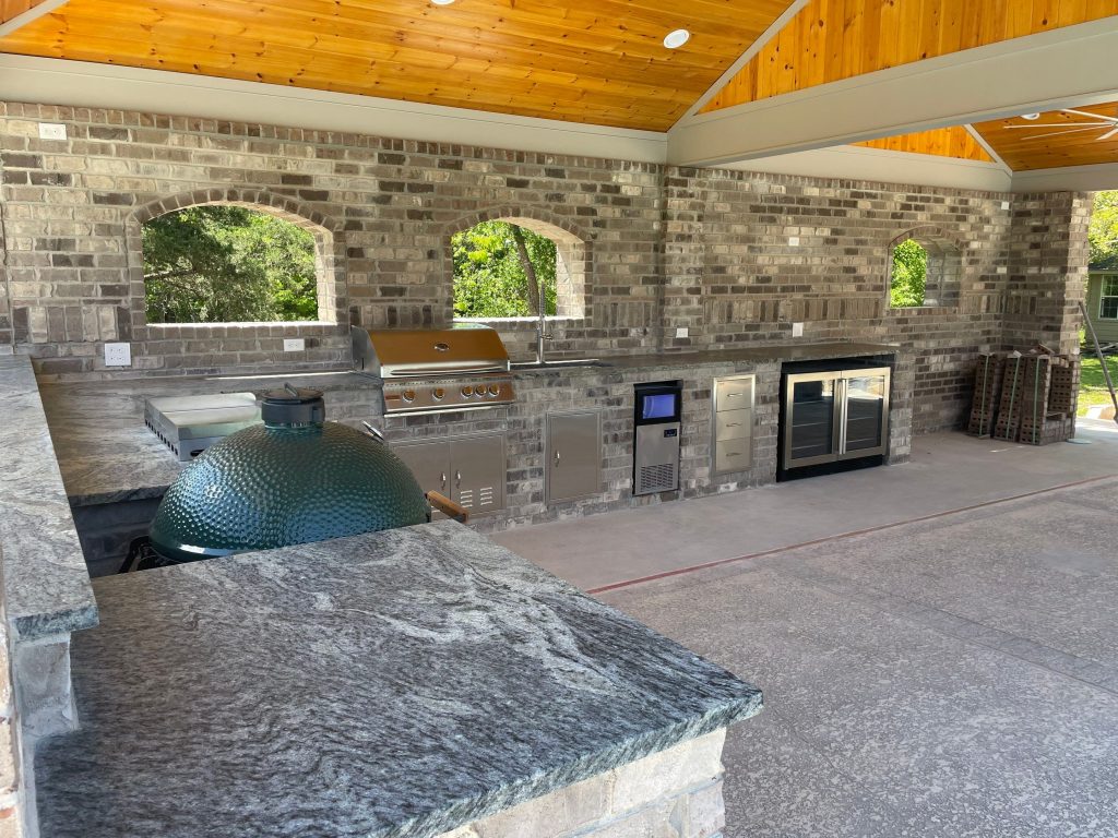 Covered Outdoor Living Area Design Considerations Bryan TX