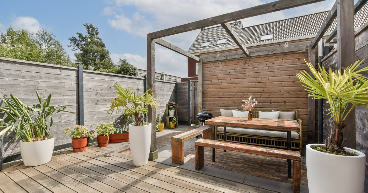 Mixed Material Patio