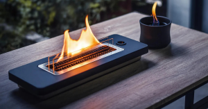 H3 blog images 4 | h3 outdoor design & construction Tabletop Firepit with Clean Flames, Adding Warmth and Ambiance to Outdoor Dining or Patio Spaces
