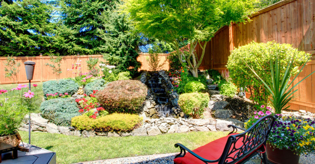 Landscaping and Greenery in Small Backyard