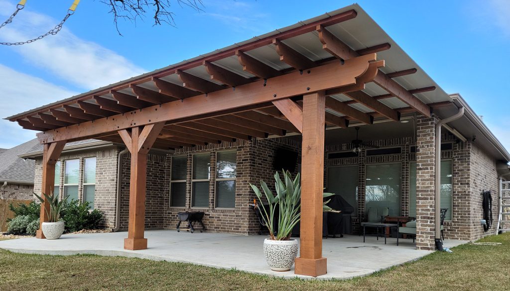 H3 custom patio design