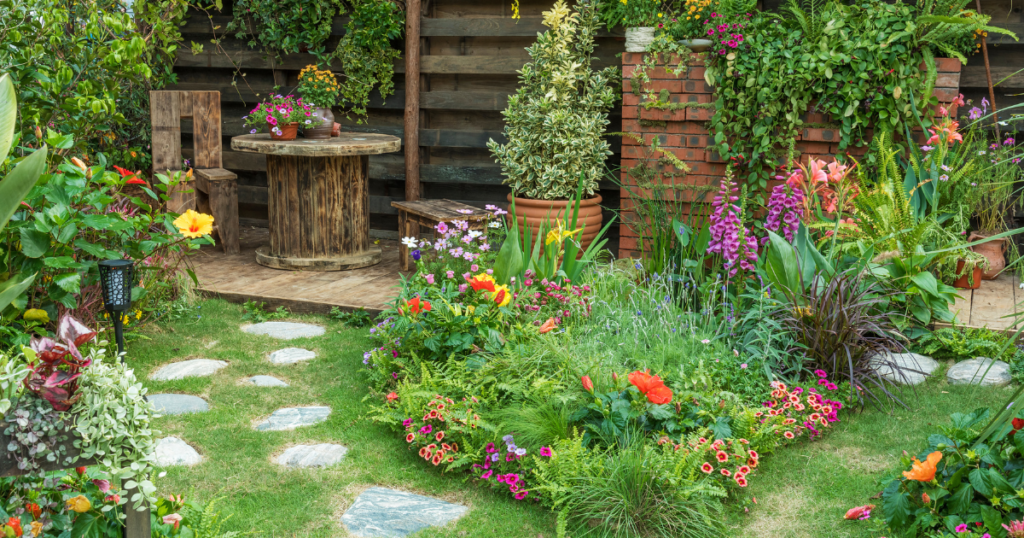 Backyard Garden Seating