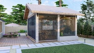 pool house