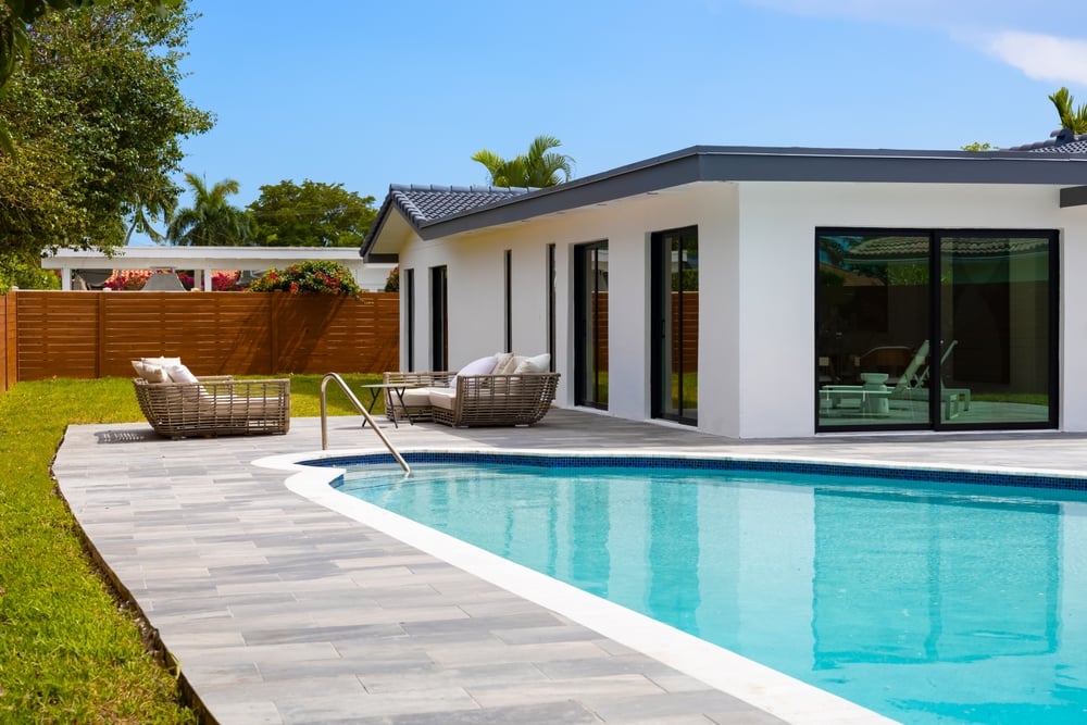 pool house