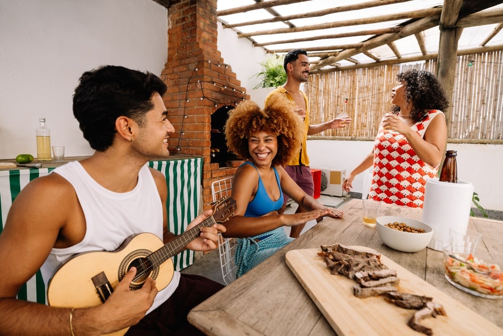 backyard entertaining