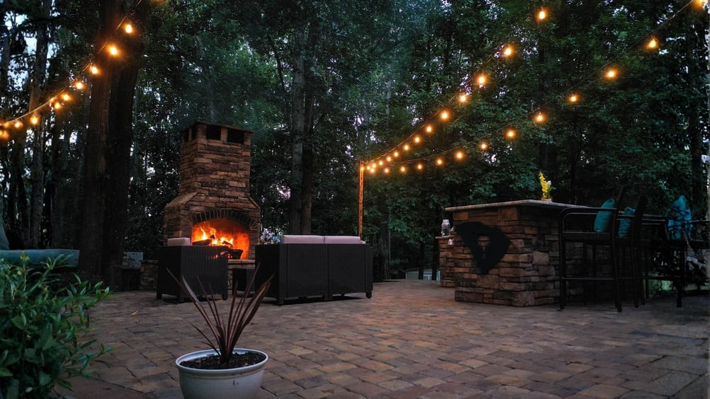 backyard lighting