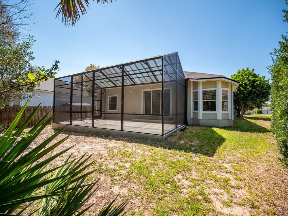 backyard enclosure